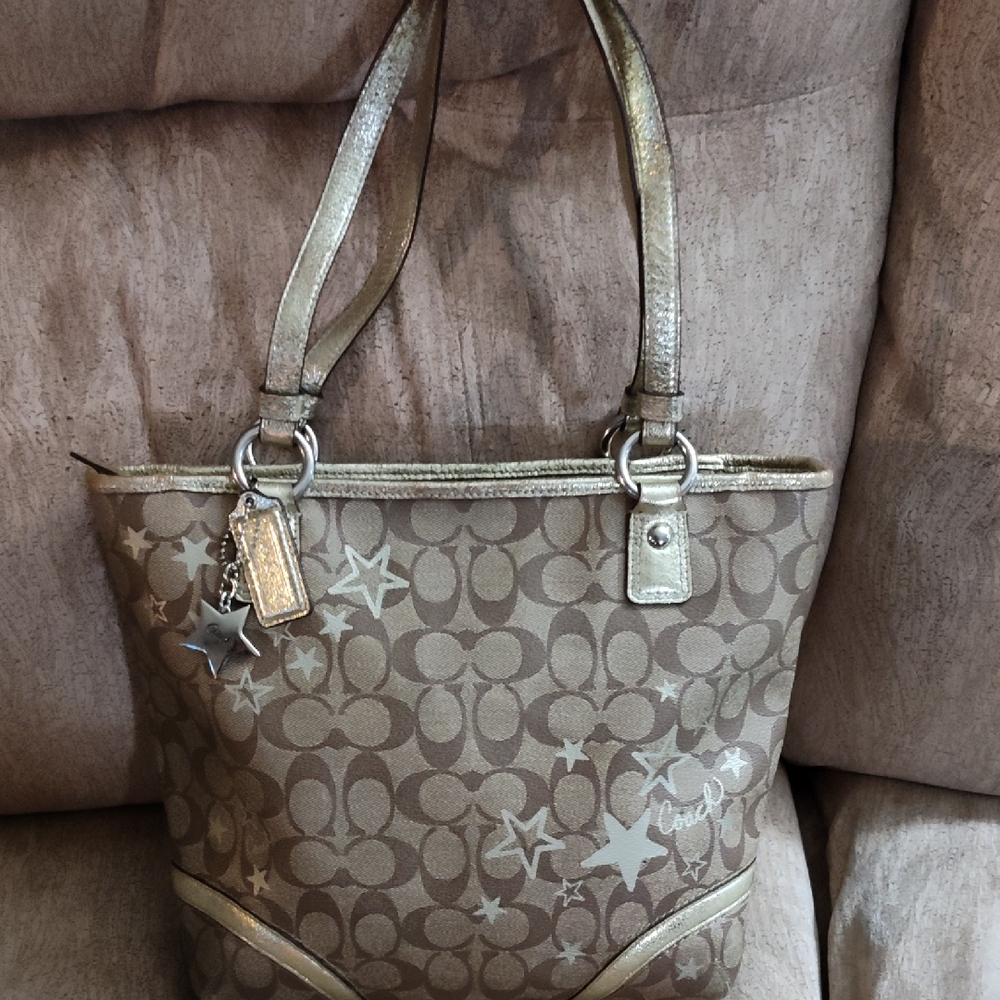 Coach Brown Tote Bag Never Used